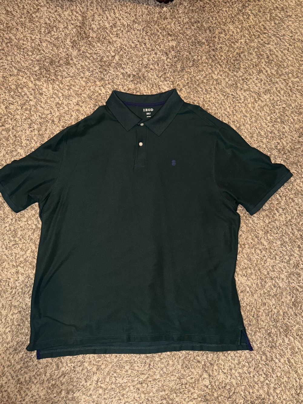 Izod Men's Forest Green Polo Shirt
